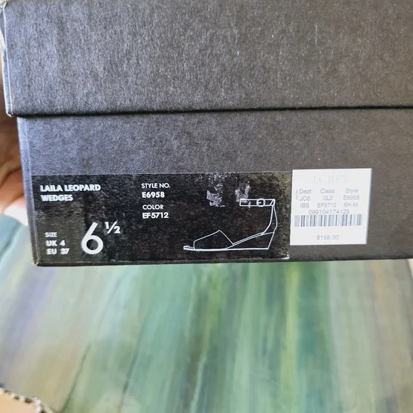 J. Crew Leopard Wedges - Picture 7 of 8